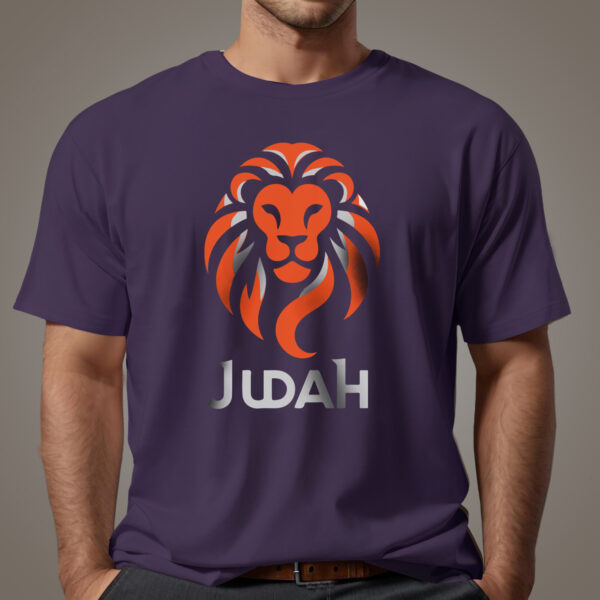 Lion Of Judah #2: Roar in Coral +Metallic Vinyl Ultra Flex on 100% Cotton